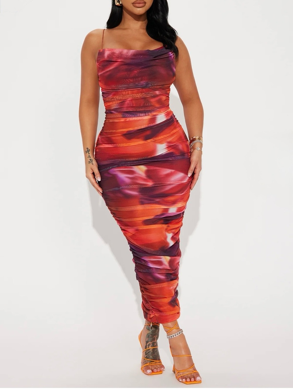 NWT Fashion Nova Firing In Live MIDI Dress
